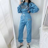 BROOKLYNトレーナーセット クロップド丈 トレーニングセット | PREMIUM K | 詳細画像9