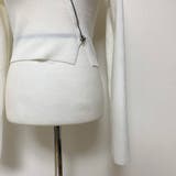 クロップド斜線ジップアップ スリムフィット アウター | PREMIUM K | 詳細画像14
