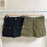 カーゴスタイルミニスカート スカートパンツ ハイウエスト | PREMIUM K | 詳細画像22