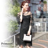 2.ブラック | シースルー 花柄 レース | Primazel 