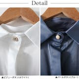 全2色 マットサテン長袖開襟シャツ 【M/L】 | Primazel  | 詳細画像10 