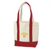 レッド | Ol Basics バイカラートートバッグ | printrium