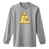 ヘザーグレー | NIPOP（ニポップ） 長袖Tシャツ 仏 | printrium