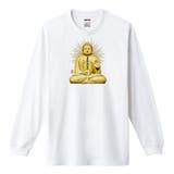 ホワイト | NIPOP（ニポップ） 長袖Tシャツ 仏 | printrium