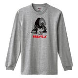 ヘザーグレー | NIPOP（ニポップ） 長袖Tシャツ 侍 | printrium