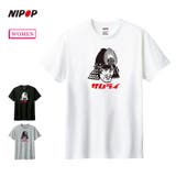 NIPOP(ニポップ) 半袖Tシャツ 侍 | printrium | 詳細画像1