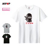 NIPOP(ニポップ) 半袖Tシャツ ニンジャ | printrium | 詳細画像1