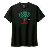 ブラック | NIPOP（ニポップ） 半袖Tシャツ 蚊取り線香 | printrium