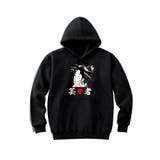 ブラック | NIPOP（ニポップ） プルパーカー スウェット | printrium