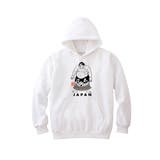 ホワイト | NIPOP（ニポップ） プルパーカー スウェット | printrium