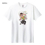ホワイト-A | NIPOP（ニポップ） 半袖Tシャツ 風神 | printrium