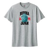 ヘザーグレー | NIPOP（ニポップ） 半袖Tシャツ 仏陀 | printrium