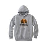 ヘザーグレー | Moftique（モフティック） プルパーカー スウェット | printrium