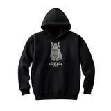 ブラック | Moftique（モフティック） プルパーカー スウェット | printrium