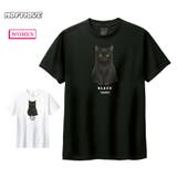 Moftique(モフティック) 半袖Tシャツ 黒猫 | printrium | 詳細画像1