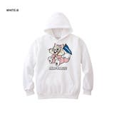 ホワイト-B | Moftique（モフティック） プルパーカー メンズ | printrium