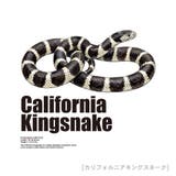 Moftique(モフティック) 半袖Tシャツ カリフォルニアキングスネーク | printrium | 詳細画像2