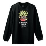ブラック | Moftique（モフティック） 長袖Tシャツ アガベ | printrium