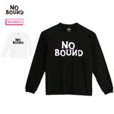 NOBOUND 長袖Tシャツ ロゴ | printrium | 詳細画像1