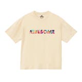 アイボリー | NOBOUND 半袖Tシャツ メッセージ | printrium