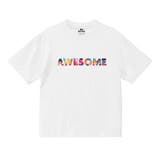 ホワイト | NOBOUND 半袖Tシャツ メッセージ | printrium