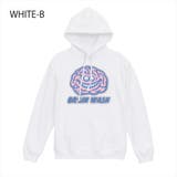 ホワイト-B | NOBOUND プルパーカー スウェット | printrium