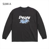 スミ-A | NOBOUND（ノーバウンド） 長袖Tシャツ ディケイ | printrium