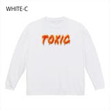 ホワイト-C | NOBOUND（ノーバウンド） 長袖Tシャツ メルティングTOXIC | printrium