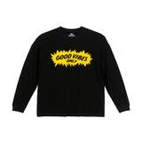 ブラック | NOBOUND 長袖Tシャツ ロゴ | printrium