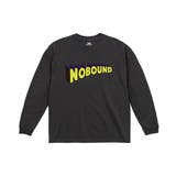 スミ | NOBOUND 長袖Tシャツ 3Dロゴ | printrium