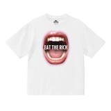 ホワイト | NOBOUND（ノーバウンド） 半袖Tシャツ マウスメッセージロゴプリント | printrium