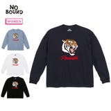 NOBOUND(ノーバウンド) 長袖Tシャツ レディース | printrium | 詳細画像1