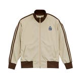 サンドベージュ×ダークブラウン | NOBOUND（ノーバウンド） トラックジャケット レディース | printrium