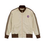 サンドベージュ×ダークブラウン | NOBOUND（ノーバウンド） トラックジャケット レディース | printrium