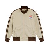 サンドベージュ×ダークブラウン | NOBOUND（ノーバウンド） トラックジャケット レディース | printrium