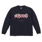 ネイビー | NOBOUND(ノーバウンド) 長袖Tシャツ メンズ | printrium