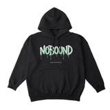 ブラック | NOBOUND(ノーバウンド) プルパーカー メンズ | printrium
