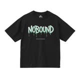 ブラック | NOBOUND（ノーバウンド） 半袖Tシャツ メンズ | printrium