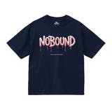 ネイビー | NOBOUND（ノーバウンド） 半袖Tシャツ メンズ | printrium