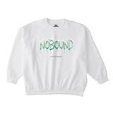 ホワイト | NOBOUND(ノーバウンド) トレーナー メンズ | printrium