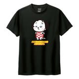 ブラック | しばりっこあにまる 半袖Tシャツ しばだる | printrium
