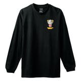 ブラック | しばりっこあにまる 長袖Tシャツ しばひつ | printrium