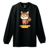 ブラック | しばりっこあにまる 長袖Tシャツ しばりす | printrium