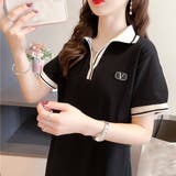 【再入荷】ポロ衿配色ワンピース | privatebeach | 詳細画像7 