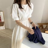 サイドリボンウエストマークロングワンピース | privatebeach | 詳細画像1