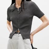 ダブルファスナークロップド丈トップス | privatebeach | 詳細画像13