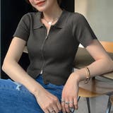 ダブルファスナークロップド丈トップス | privatebeach | 詳細画像14