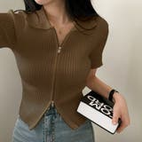 ダブルファスナークロップド丈トップス | privatebeach | 詳細画像17