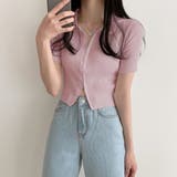 ダブルファスナークロップド丈トップス | privatebeach | 詳細画像6