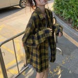 チェック柄オーバーサイズシャツ | privatebeach | 詳細画像14